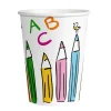 Lasit Ja Mukit>IV Beck / Amscan Europe GmbH, Dettinger Str. 148, 73230 Kirchheim/Teck, Germany, www.amscan-europe.com Aakkoset pahvimuki 250 ml 8 kpl/pkt