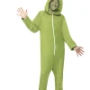 Lasten Naamiaisasut|Halloween>Smiffys II Ltd., New Lane, Leeds, LS11 5DZ United Kingdom, www.smiffys.com Alien haalari vihreä lasten M 130-143 cm