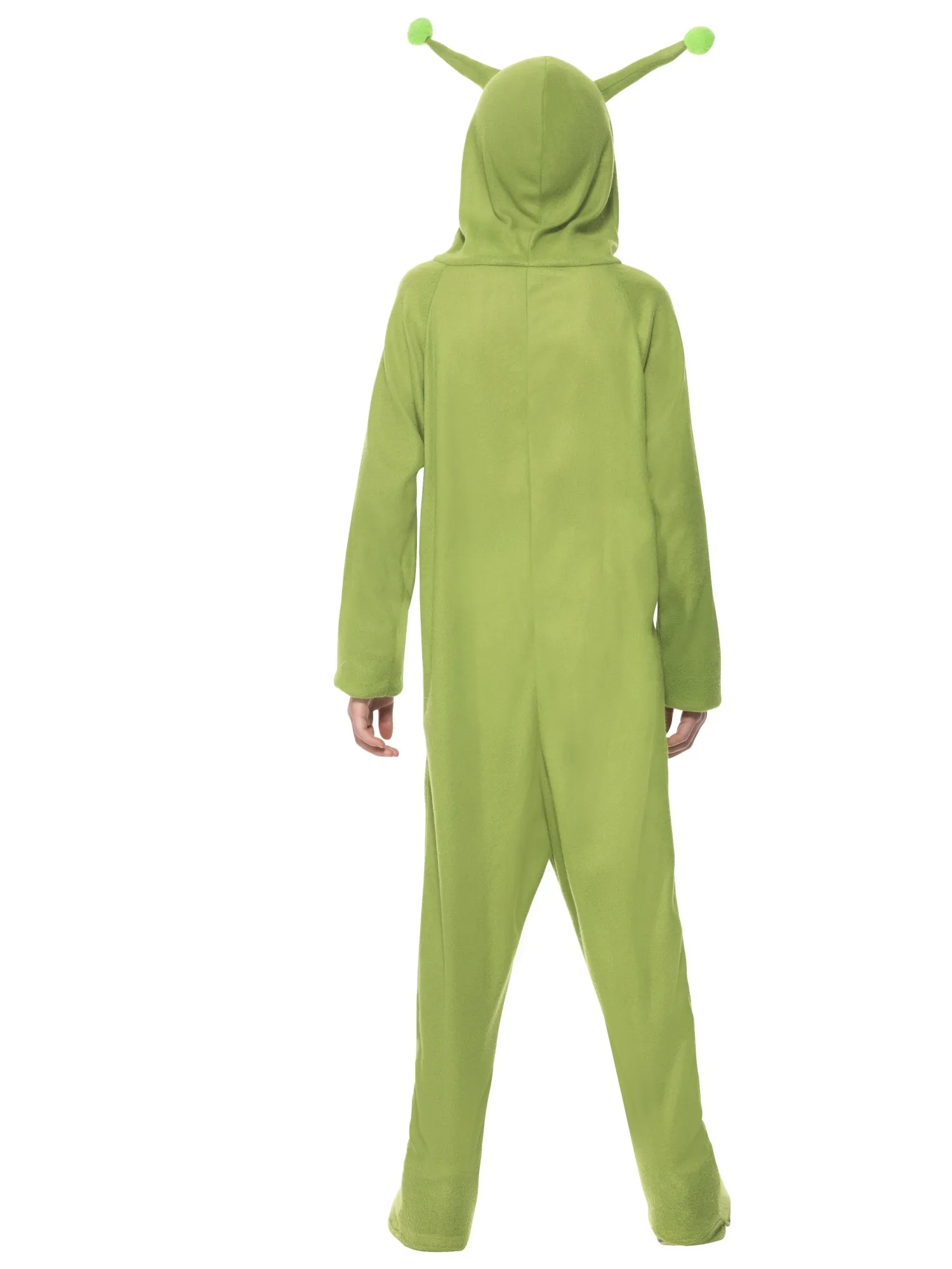 Lasten Naamiaisasut|Halloween>Smiffys II Ltd., New Lane, Leeds, LS11 5DZ United Kingdom, www.smiffys.com Alien haalari vihreä lasten M 130-143 cm