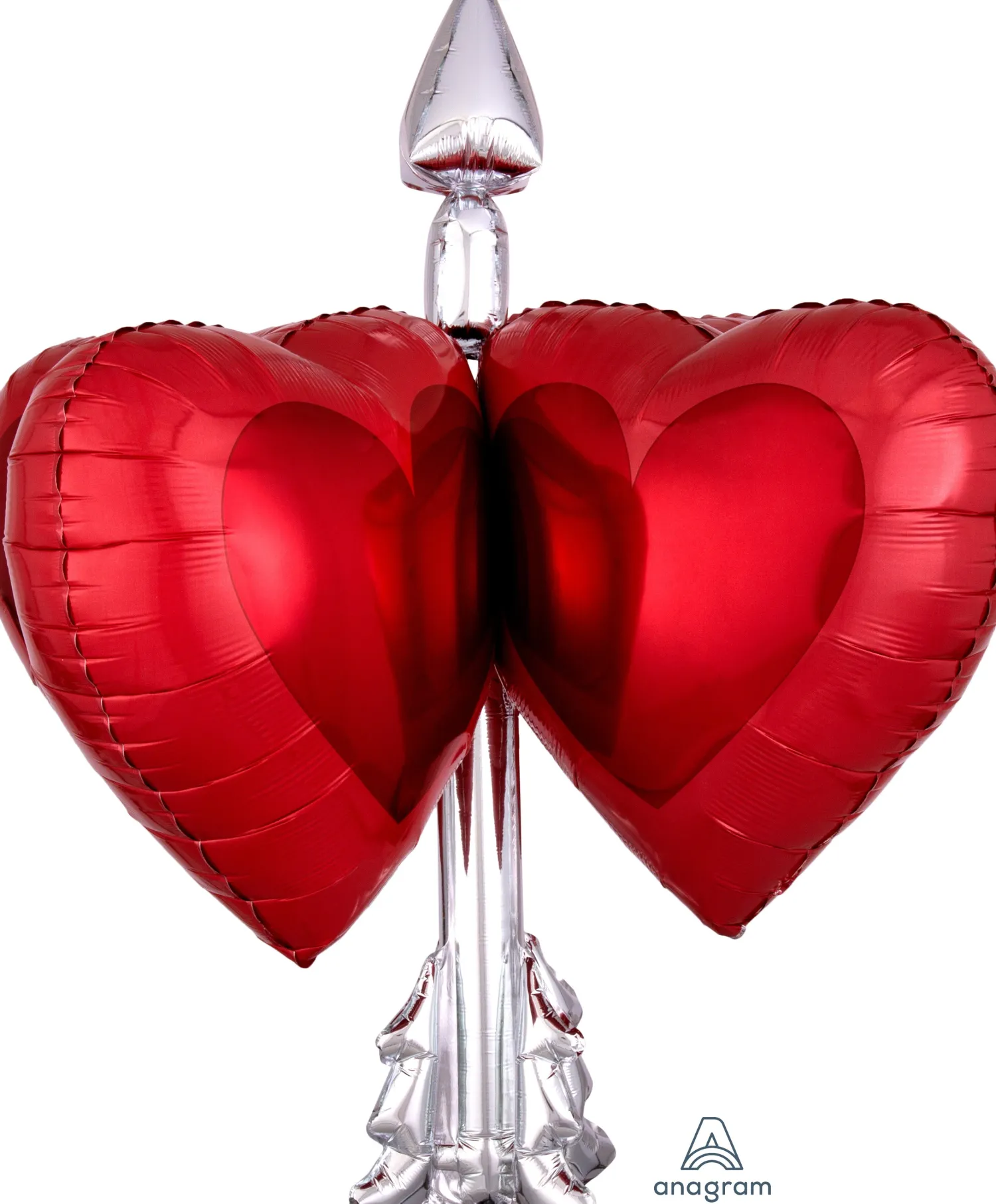 Ystävänpäivä|Erikoisfoliopallot>Anagram International Inc, 7700 Anagram Drive, MN 55344-7307, USA, http://www.anagramballoons.com/ Amorin nuoli ja sydämet erikoismuotofolio