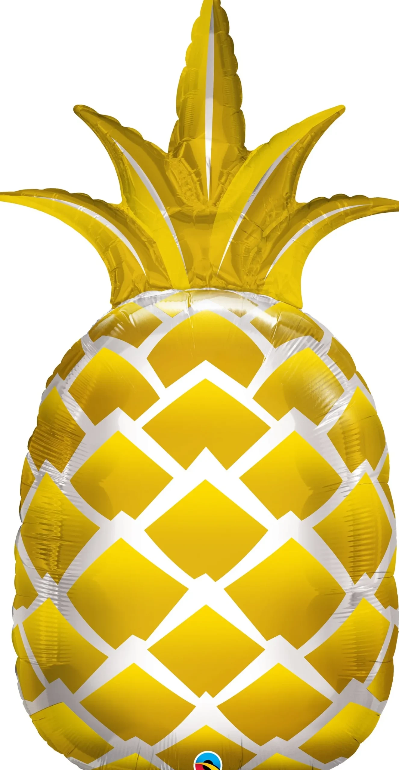 Erikoisfoliopallot> Ananas kullanvärinen erikoismuotofolio