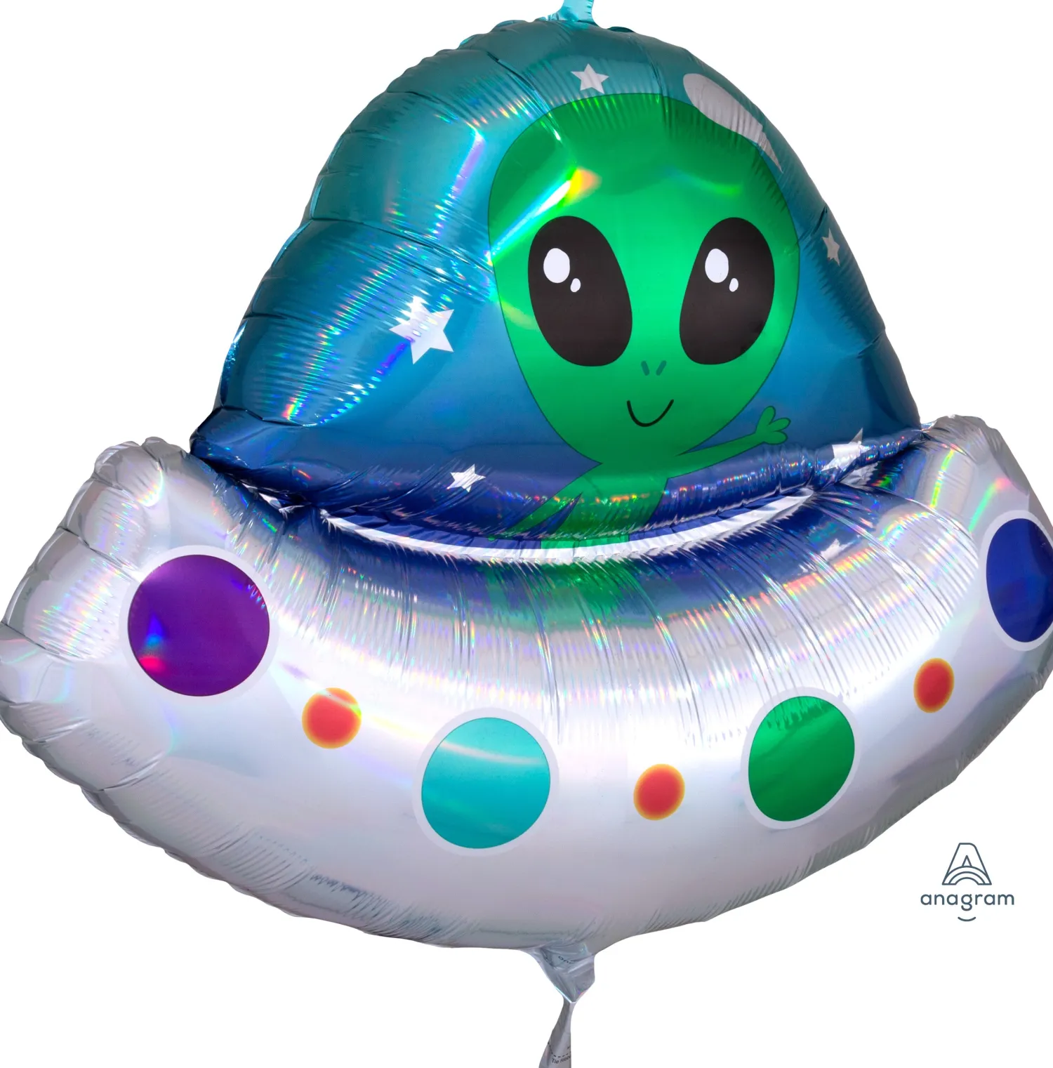 Erikoisfoliopallot|Vappu>Anagram International Inc, 7700 Anagram Drive, MN 55344-7307, USA, http://www.anagramballoons.com/ Avaruusalus erikoismuotofolio