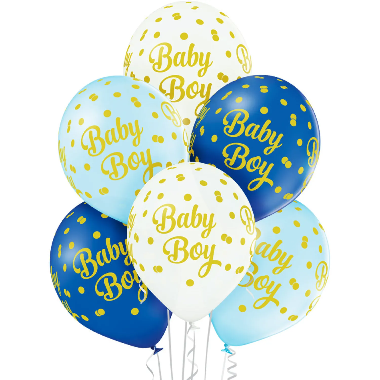Vauvakutsut, Baby Shower|Vauvakutsut, Baby Shower>Belbal sp.zo.o, ul.Skarszewska 1, 83 - 110 Tczew, www.belbal.com Baby boy ilmapallo 30 cm 6 kpl/pkt