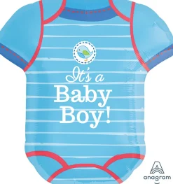 Vauvakutsut, Baby Shower|Vauvakutsut, Baby Shower>Anagram International Inc, 7700 Anagram Drive, MN 55344-7307, USA, http://www.anagramballoons.com/ Baby Boy muotofoliopallo