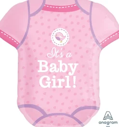 Vauvakutsut, Baby Shower|Vauvakutsut, Baby Shower>Anagram International Inc, 7700 Anagram Drive, MN 55344-7307, USA, http://www.anagramballoons.com/ Baby Girl muotofoliopallo