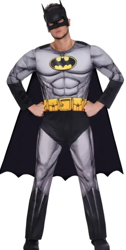 Halloween|Vappu>IV Beck / Amscan Europe GmbH, Dettinger Str. 148, 73230 Kirchheim/Teck, Germany, www.amscan-europe.com Batman aikuisten naamiaisasu