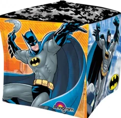 Erikoisfoliopallot|Batman>Anagram International Inc, 7700 Anagram Drive, MN 55344-7307, USA, http://www.anagramballoons.com/ Batman kuutio 3D muotofoliopallo