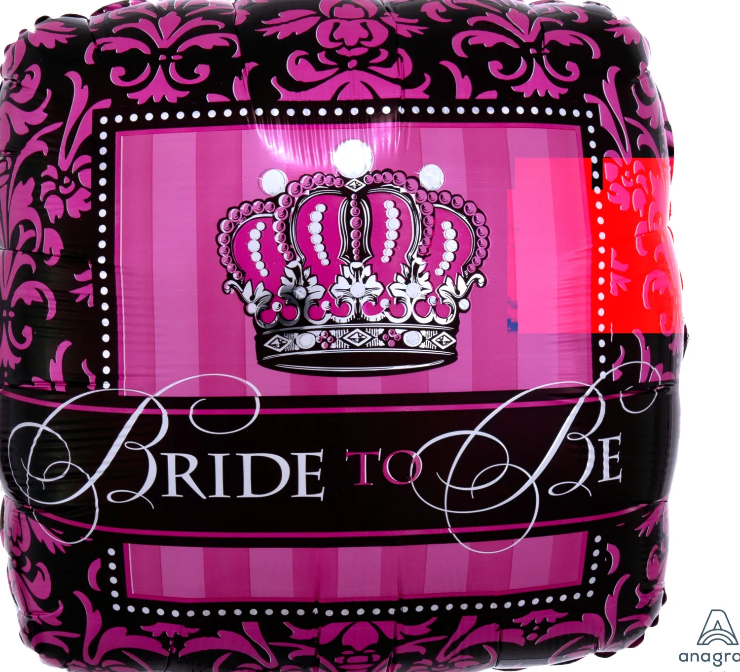Pienet Foliopallot>Anagram International Inc, 7700 Anagram Drive, MN 55344-7307, USA, http://www.anagramballoons.com/ Bride to Be foliopallo