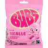Makeiset|Muut Juhlatarvikkeet>Juhlamaailma Bubs Vadelma Vaahtokallo 90g