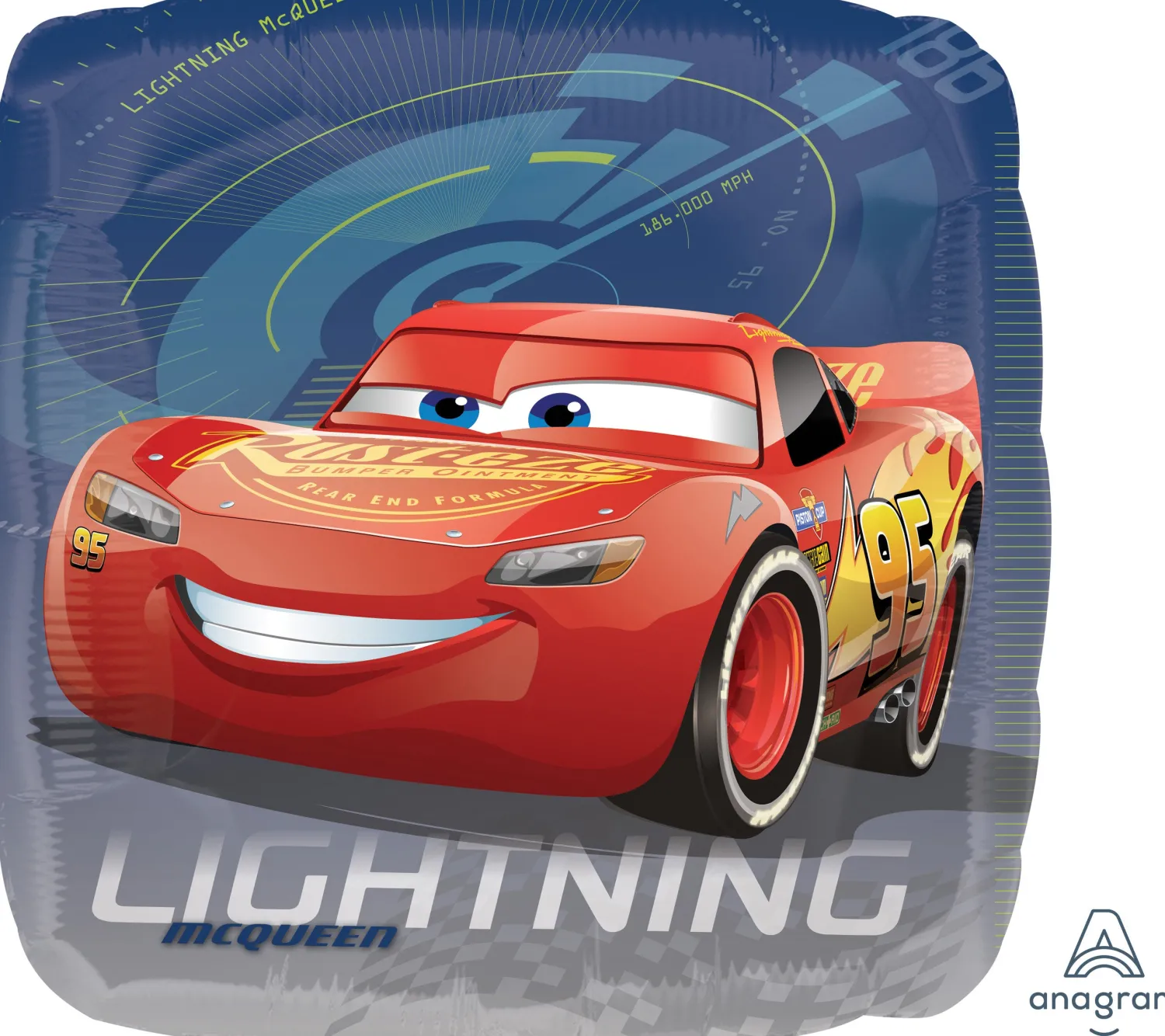 Pienet Foliopallot|Vappu>Anagram International Inc, 7700 Anagram Drive, MN 55344-7307, USA, http://www.anagramballoons.com/ Cars 3 foliopallo