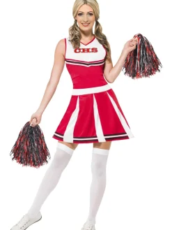Penkkarit|Halloween>Smiffys II Ltd., New Lane, Leeds, LS11 5DZ United Kingdom, www.smiffys.com Cheerleader aikuiten naaiaiau