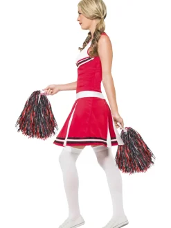 Penkkarit|Halloween>Smiffys II Ltd., New Lane, Leeds, LS11 5DZ United Kingdom, www.smiffys.com Cheerleader aikuiten naaiaiau