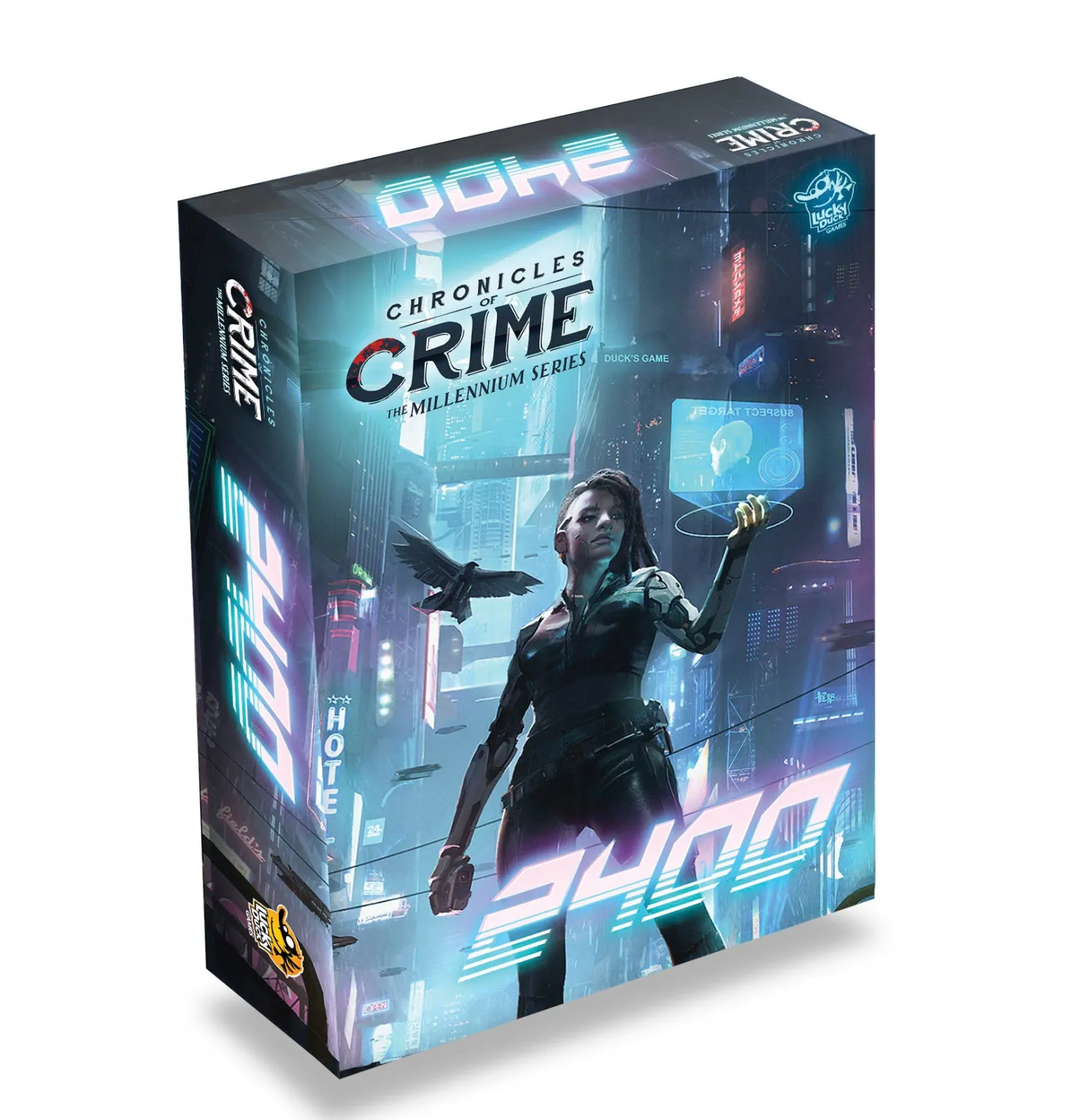 Muut Juhlatarvikkeet|Pelit Ja Leikit>Toyrock Oy, Lemminkäisenkatu 46, 20520 TURKU, www.toyrock.fi CHRONICLES OF CRIME: MILLENNIUM 2400
