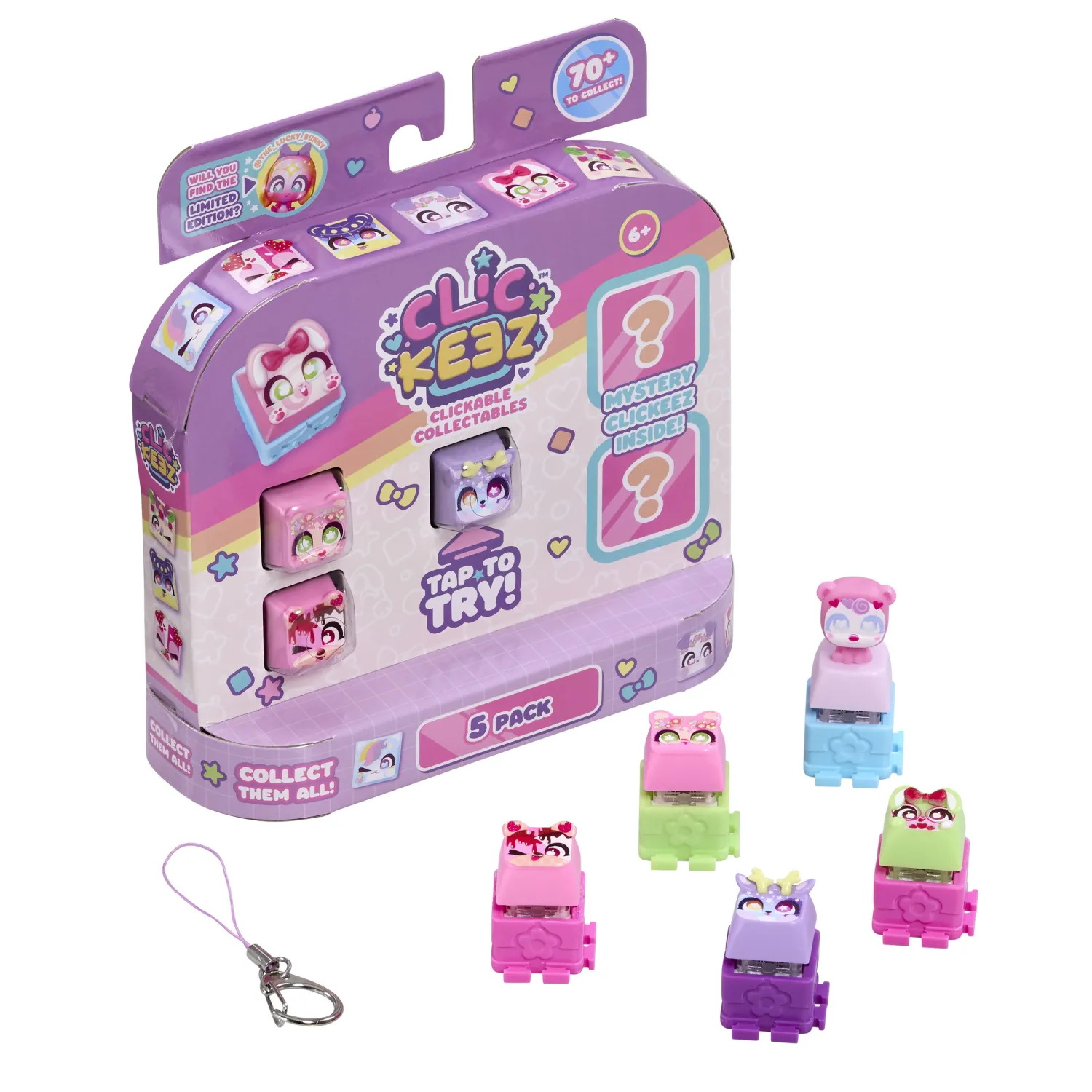 Pilailutuotteet|Muut Juhlatarvikkeet>Goliath B.V., Vijzelpad 80, 8051KR Hattem, Netherlands Clickeez Multipack -fidget