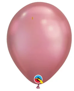 Lakkiaiset Ja Valmistujaiset|Lakkiaiset Ja Valmistujaiset> 19 cm metallikromivanharoosa ilmapallo 100 kpl/pss