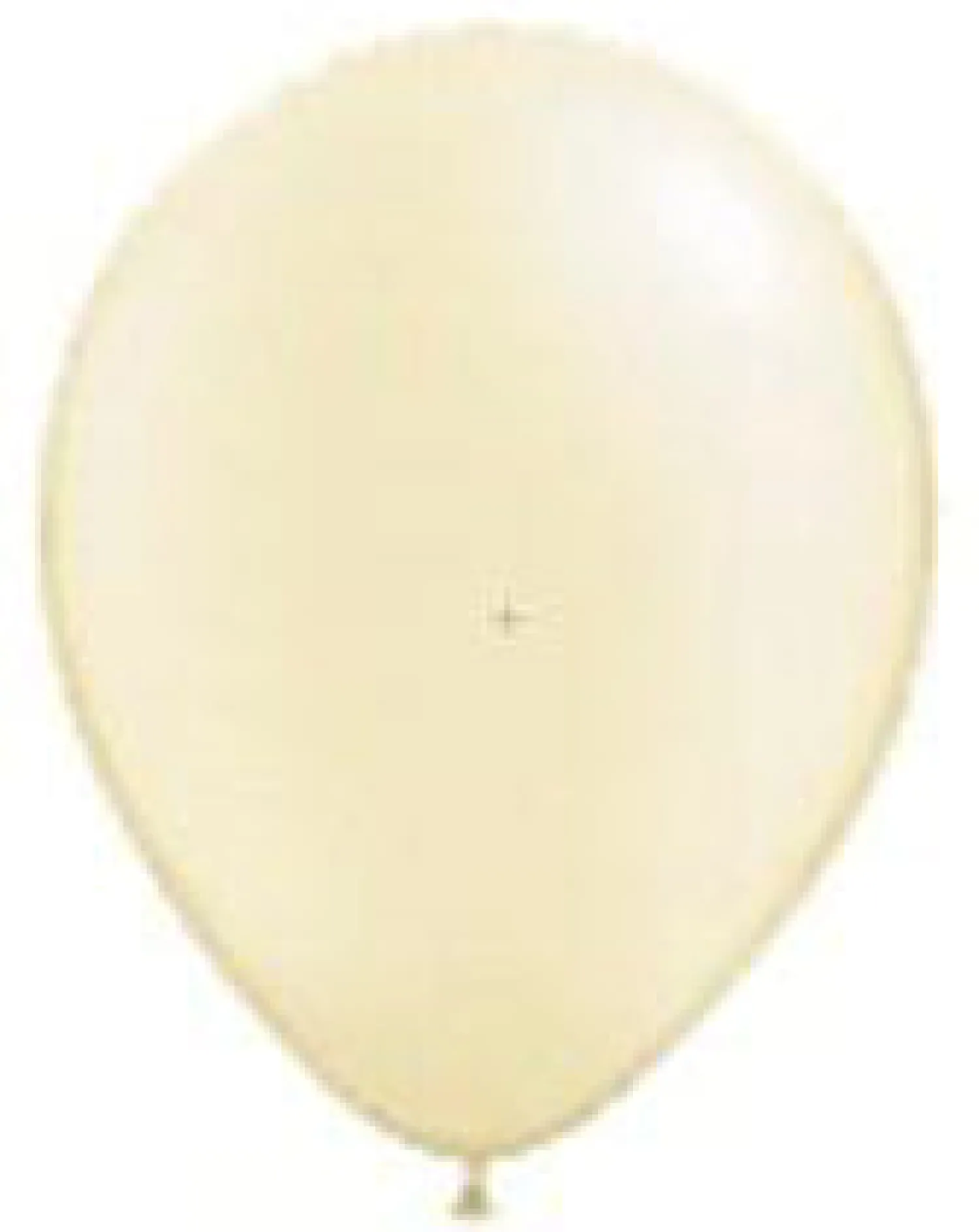 Yksiväriset Ilmapallot> 28 cm metallinhohtovanilja ilmapallo 25 kpl/pss