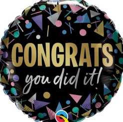 Pienet Foliopallot> Congrats You Did It foliopallo