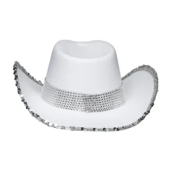 Häät|Häät>Boland Party Partners, P. O. Box 518, AK ALPHEN A/D RIJN, https://boland.eu Cowboy hattu bride valkoinen