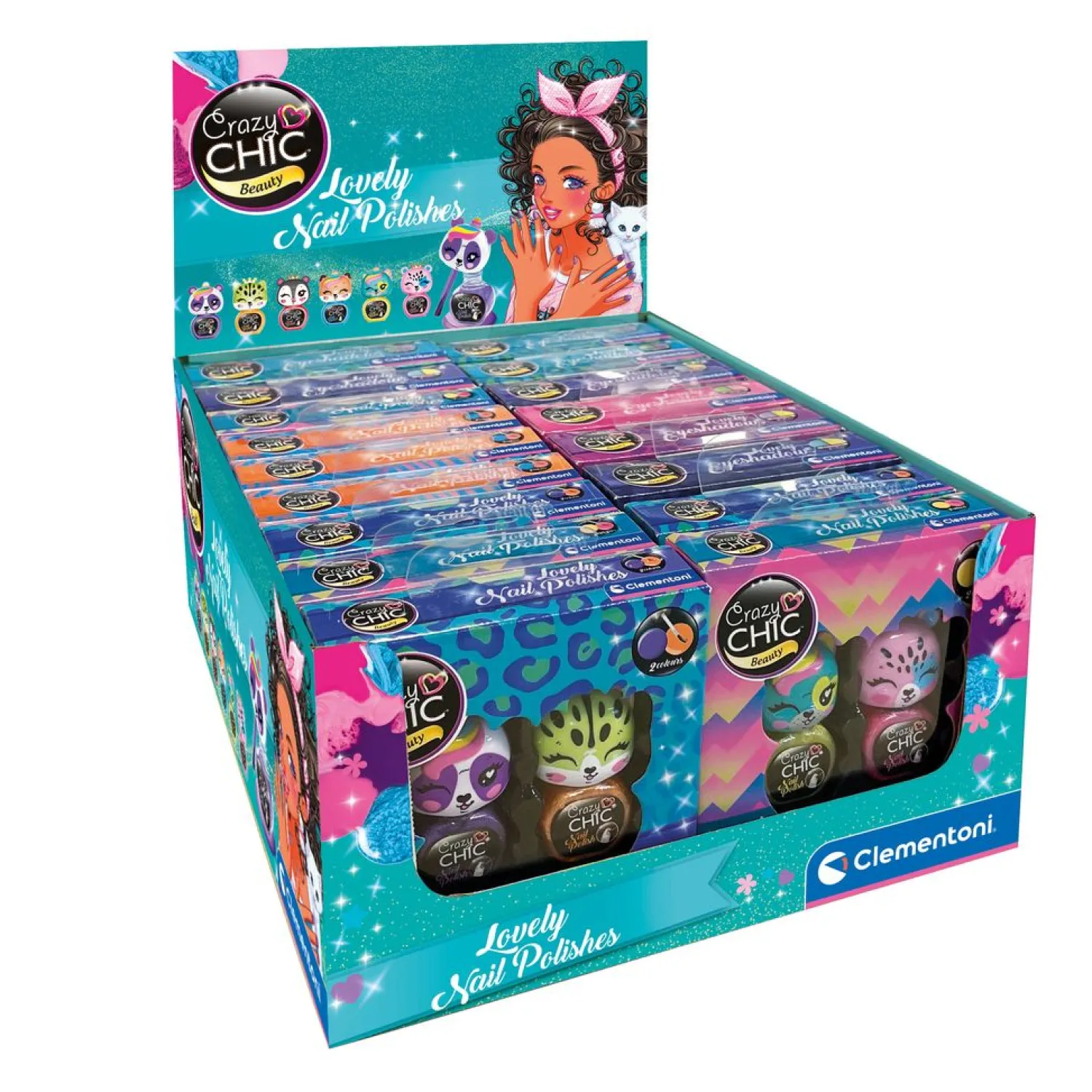 Joulu|Muut Juhlatarvikkeet>Toyrock CRAZY CHIC LOVELY ANIMALS -KYNSILAKAT 2 KPL