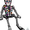 Erikoisilmapallot|Halloween>Anagram International Inc, 7700 Anagram Drive, MN 55344-7307, USA, http://www.anagramballoons.com/ Day of the Dead luuranko ilmalla täytettävä foliopallo