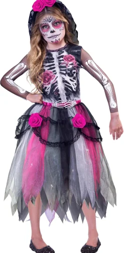 Lasten Naamiaisasut|Kauhu / Day Of The Dead>IV Beck / Amscan Europe GmbH, Dettinger Str. 148, 73230 Kirchheim/Teck, Germany, www.amscan-europe.com Day of the dead mekko ja panta lasten