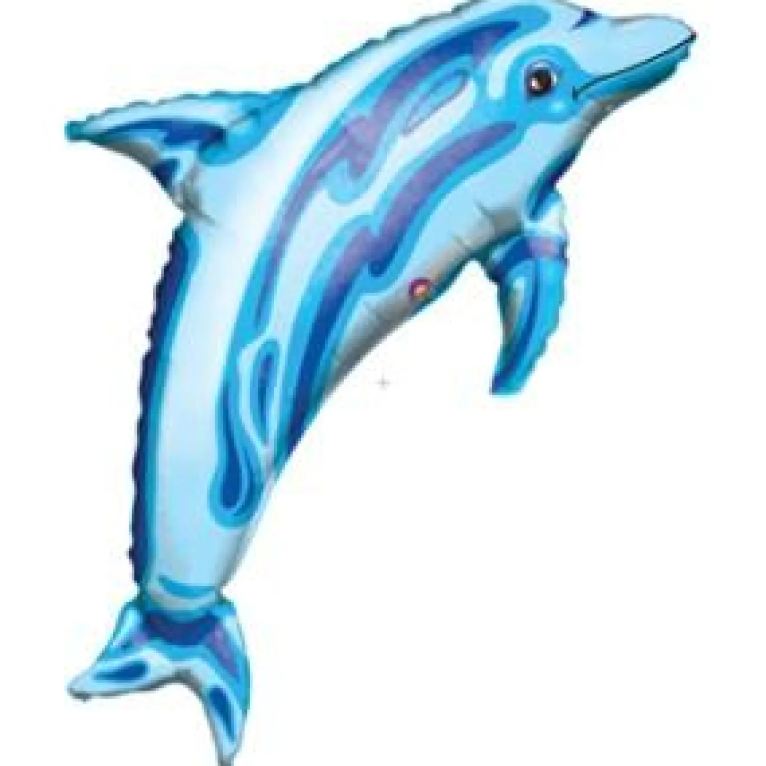 Muotofoliopallot>Anagram International Inc, 7700 Anagram Drive, MN 55344-7307, USA, http://www.anagramballoons.com/ Delfiini vaaleansininen muotofoliopallo
