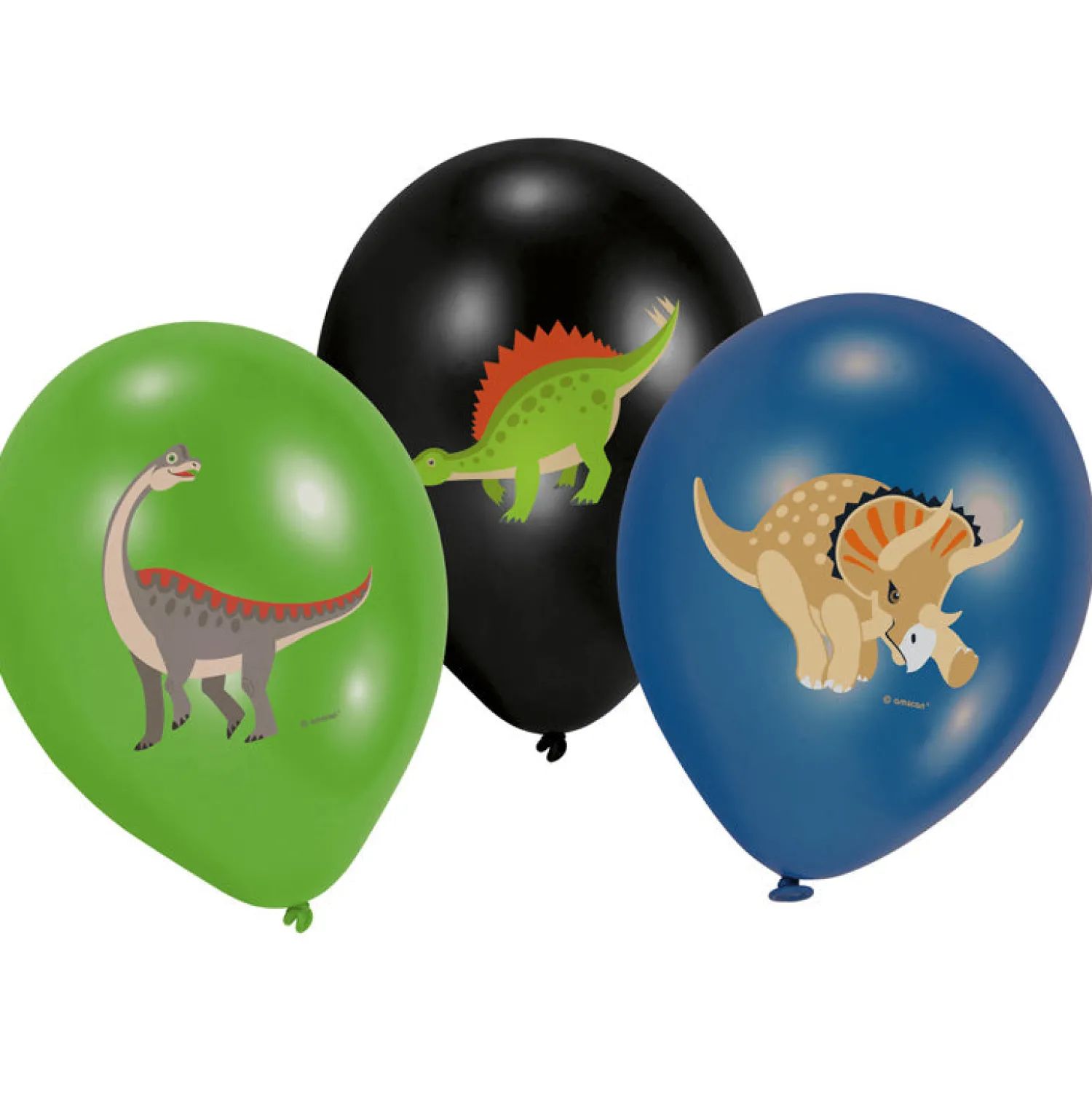 Painetut Ja Kuvioidut Ilmapallot>Riethmüeller Dinosaurus ilmapallo 28 cm 6 kpl/pss