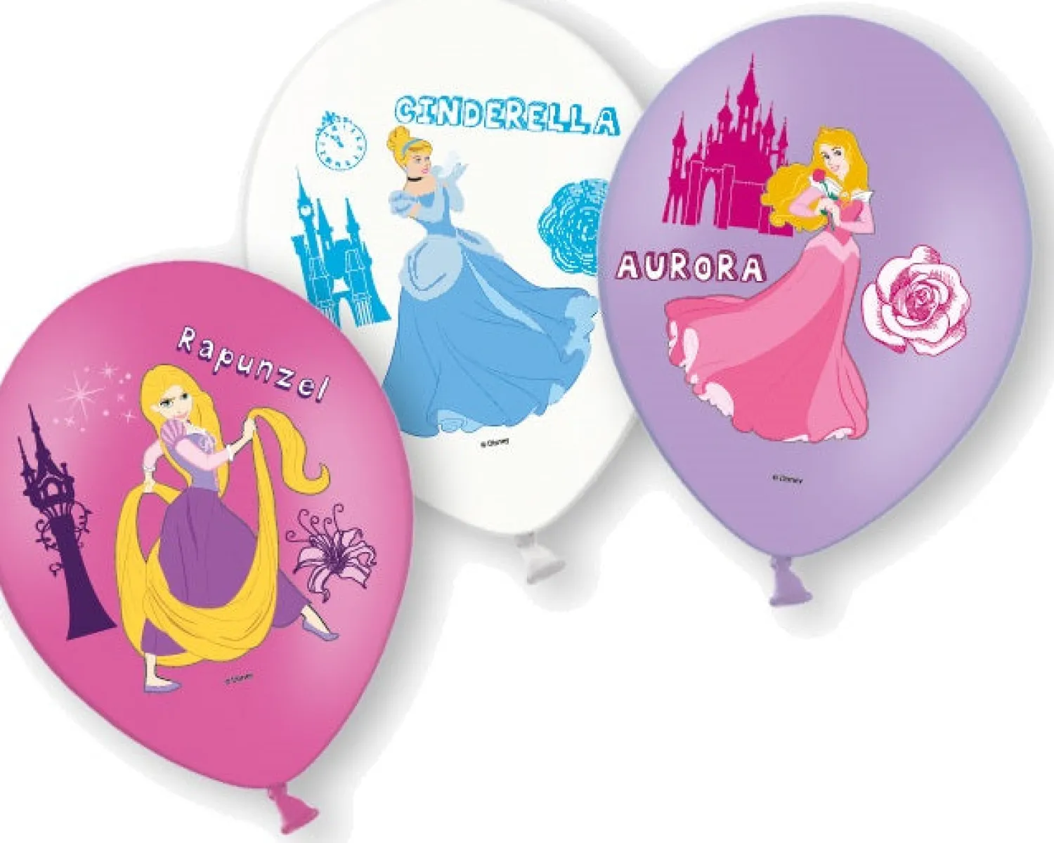 Painetut Ja Kuvioidut Ilmapallot>IV Beck / Amscan Europe GmbH, Dettinger Str. 148, 73230 Kirchheim/Teck, Germany, www.amscan-europe.com Disney prinsessa ilmapallo 27 cm 6 kpl/pss