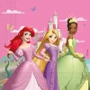 Disney Prinsessat|Kaita- Ja Pöytäliinat>Juhlamaailma Disney Prinsessat juhlahetki lautasliina 33 x 33 cm 20 kpl/pkt
