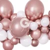Vanhojentanssit|Las Vegas>GE.MA.R.srl, Via Colle Marracone, 03034 Casalvieri (FR), www.gemar.it DIY Ilmapallokaari metallikromiruusukulta