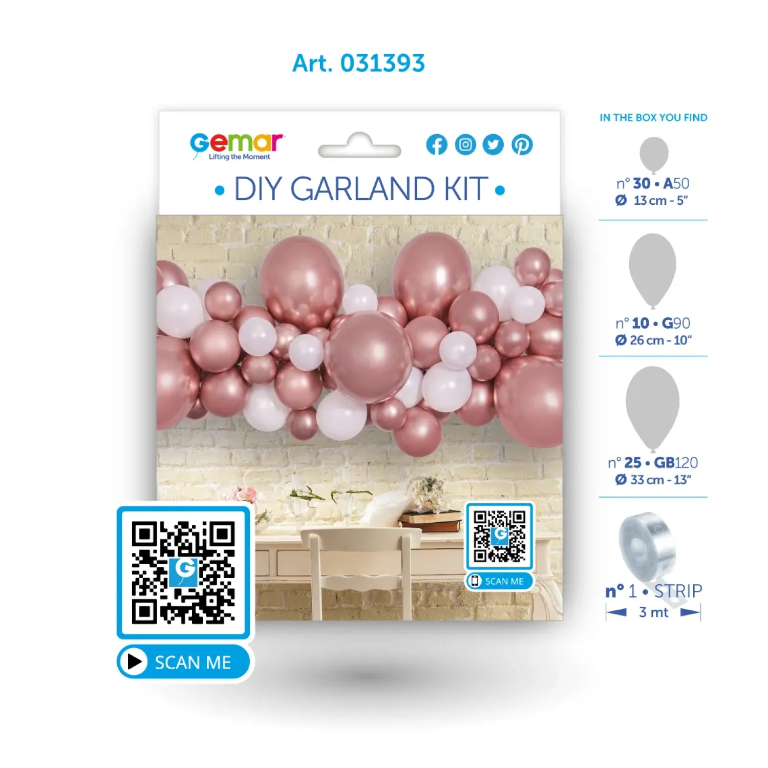 Vanhojentanssit|Las Vegas>GE.MA.R.srl, Via Colle Marracone, 03034 Casalvieri (FR), www.gemar.it DIY Ilmapallokaari metallikromiruusukulta