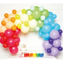 Pride>IV Beck / Amscan Europe GmbH, Dettinger Str. 148, 73230 Kirchheim/Teck, Germany, www.amscan-europe.com DIY Ilmapallokaari sateenkaari 78 palloa