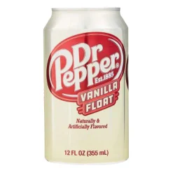 Makeiset|Muut Juhlatarvikkeet>Juhlamaailma Dr Pepper Vanilla Float USA virvoitusjuoma 355ml