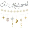 Muut Ripustettavat Koristeet|Eid Mubarak>PartyDeco sp. z o.o. sp. k., ul. Kolumba 1, 70-035 Szczecin, www.partydeco.com Eid Mubarak koristenauhat, pituus 2 m