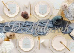 Lautasliinat>PartyDeco sp. z o.o. sp. k., ul. Kolumba 1, 70-035 Szczecin, www.partydeco.com Eid Mubarak muotolautasliina, 12 kpl/pkt