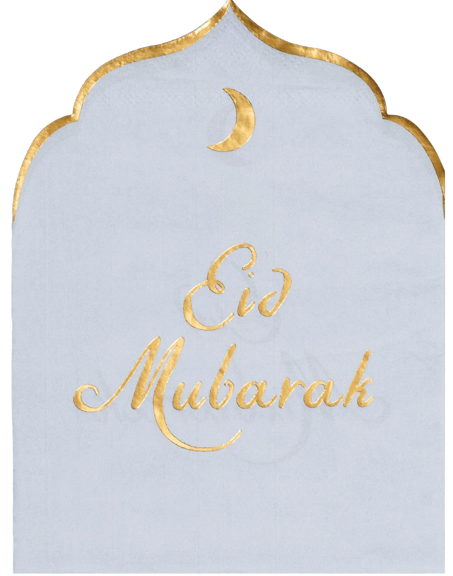 Lautasliinat>PartyDeco sp. z o.o. sp. k., ul. Kolumba 1, 70-035 Szczecin, www.partydeco.com Eid Mubarak muotolautasliina, 12 kpl/pkt