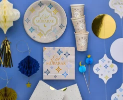 Eid Mubarak|Lasit Ja Mukit>IV Beck / Amscan Europe GmbH, Dettinger Str. 148, 73230 Kirchheim/Teck, Germany, www.amscan-europe.com Eid Mubarak pahvimuki 8 kpl/pkt