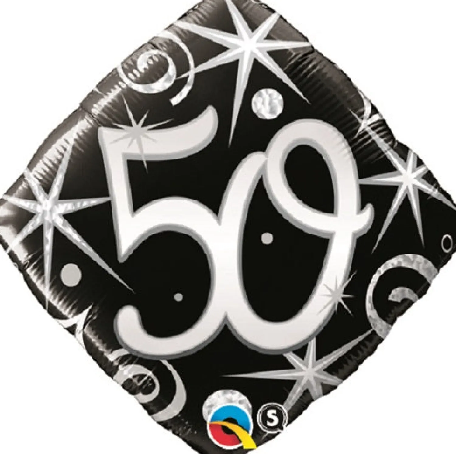 Pienet Foliopallot|Numerofoliopallot> Elegantti numero "50" foliopallo