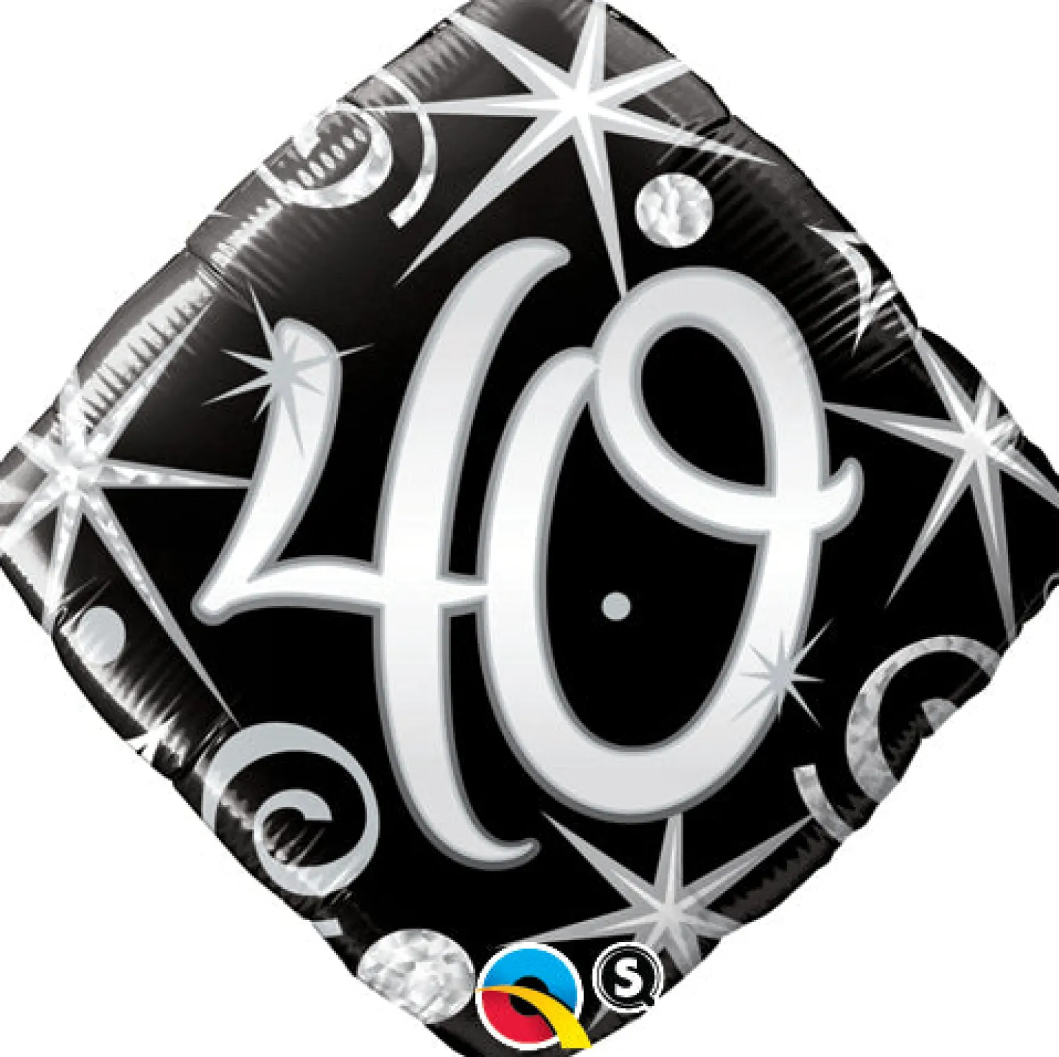 Syntymäpäivät|Syntymäpäivät> Elegantti numero "40" foliopallo