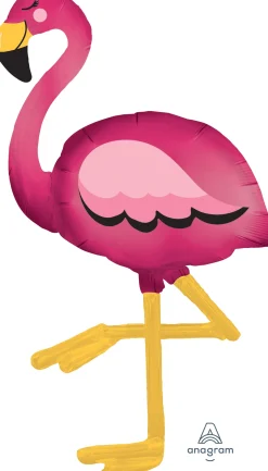 Kävelevät Foliopallot>Anagram International Inc, 7700 Anagram Drive, MN 55344-7307, USA, http://www.anagramballoons.com/ Flamingo kävelevä foliopallo L