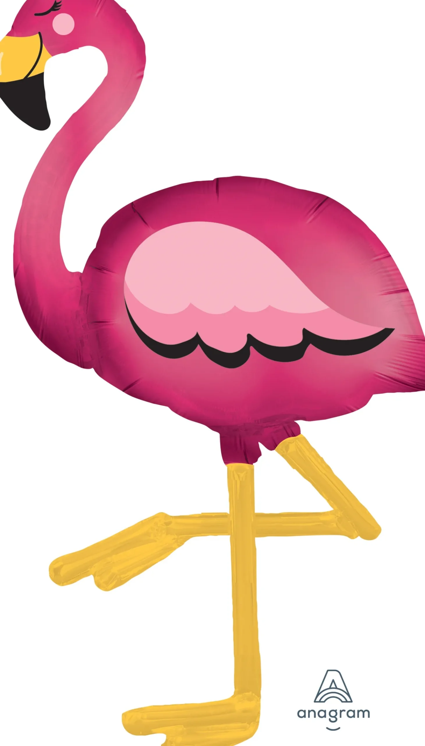 Kävelevät Foliopallot>Anagram International Inc, 7700 Anagram Drive, MN 55344-7307, USA, http://www.anagramballoons.com/ Flamingo kävelevä foliopallo L