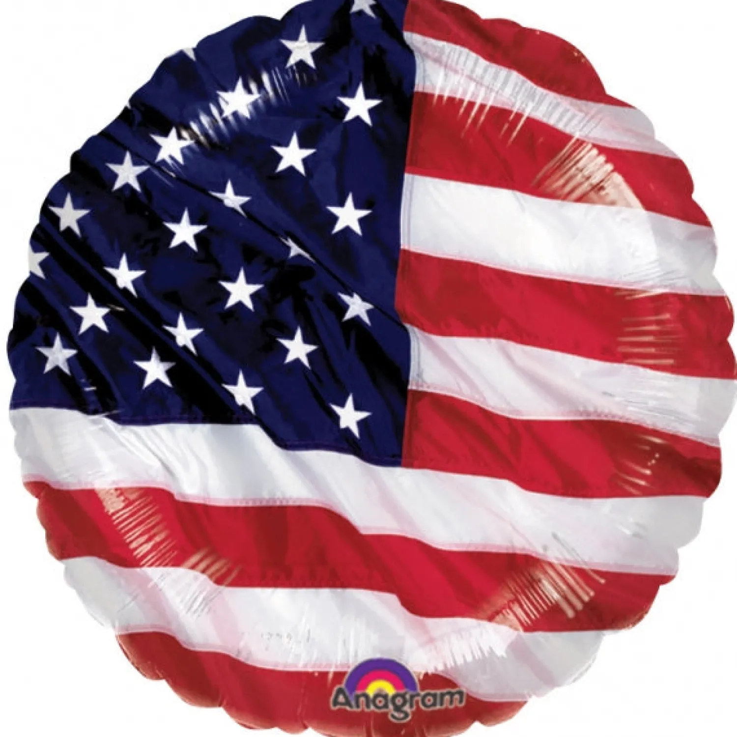 Pienet Foliopallot>Anagram International Inc, 7700 Anagram Drive, MN 55344-7307, USA, http://www.anagramballoons.com/ Flying colours USA foliopallo