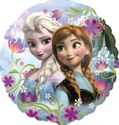 Pienet Foliopallot>Anagram International Inc, 7700 Anagram Drive, MN 55344-7307, USA, http://www.anagramballoons.com/ Frozen Anna Ja Elsa foliopallo