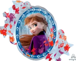 Muotofoliopallot|Vappu>Anagram International Inc, 7700 Anagram Drive, MN 55344-7307, USA, http://www.anagramballoons.com/ Frozen 2 muotofoliopallo