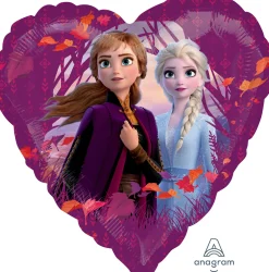 Pienet Foliopallot>Anagram International Inc, 7700 Anagram Drive, MN 55344-7307, USA, http://www.anagramballoons.com/ Frozen 2 sydän foliopallo