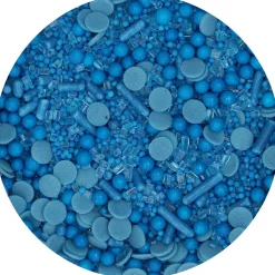 Kakkukuvat Ja Syötävät Koristetarrat|Muut Juhlatarvikkeet>Confetti Oy, Moukarikuja 4 C 1, 4300 TUUSULA, www.confetti.fi FunCakes koristeraemix, sininen