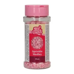 Kakkukuvat Ja Syötävät Koristetarrat|Muut Juhlatarvikkeet>Confetti Oy, Moukarikuja 4 C 1, 4300 TUUSULA, www.confetti.fi FunCakes koristeraemix, vaaleanpunainen