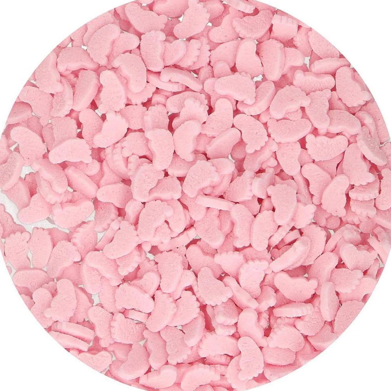 Kakkukuvat Ja Syötävät Koristetarrat|Muut Juhlatarvikkeet>Confetti Oy, Moukarikuja 4 C 1, 4300 TUUSULA, www.confetti.fi FunCakes koristerae, vaaleanpunaiset varpaat
