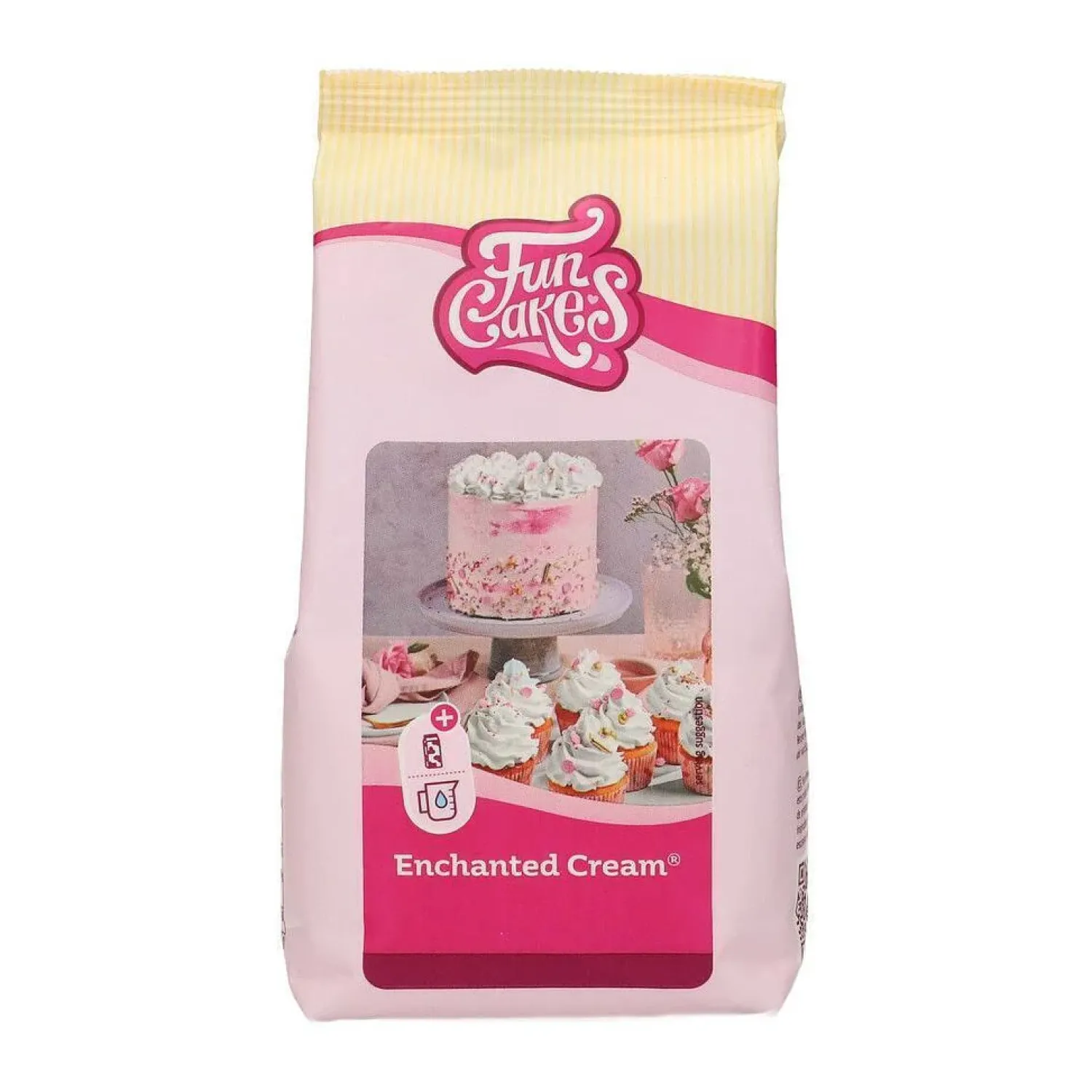 Leivontamassat Ja Elintarvikekynät|Muut Juhlatarvikkeet>Confetti Oy, Moukarikuja 4 C 1, 4300 TUUSULA, www.confetti.fi Funcakes Mix for Enchanted Cream