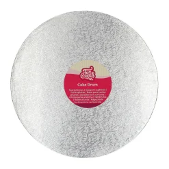 Häät|Häät>Confetti Oy, Moukarikuja 4 C 1, 4300 TUUSULA, www.confetti.fi FunCakes paksu kakkualusta, 30,5 cm hopea